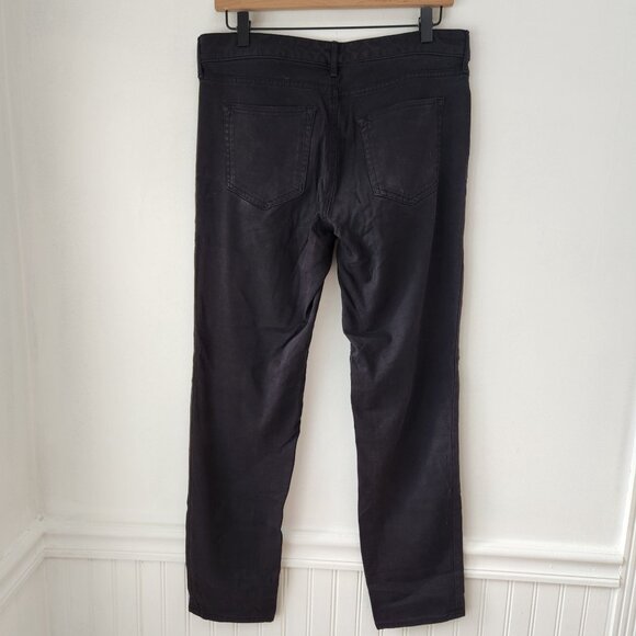 Eddie Bauer Slightly Curvy Slim Straight Jeans Grey Black Hiking Women's 8 - Picture 3 of 9